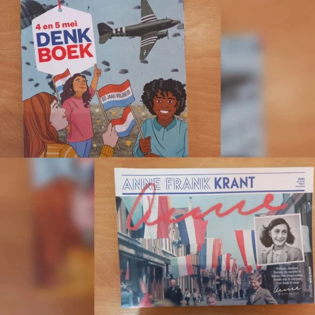 𝕋𝕨𝕖𝕖𝕕𝕖 𝕨𝕖𝕣𝕖𝕝𝕕𝕠𝕠𝕣𝕝𝕠𝕘 ✡️In groep 7 en 8 wordt over het thema 'Tweede Wereldoorlog' gewerkt. We werken met de Anne Frank krant en het 4&5 mei denkboek. In groep 8 hebben de leerlingen een haiku (gedichtvorm) in canva gemaakt. Ook maken we allerlei opdrachten uit de Anne Frank krant die we zichtbaar in de klas hangen. Een tijdlijn van Anne Frank, allerlei weetjes, vragen over de holocaust en nadenken over: 'Wat is vrijheid?' #noorderbasis #christal #tweedewereldoorlog