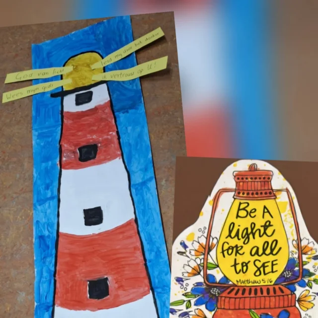 Een indruk van ons gemaakte werk over: "Jezus is het Licht in de wereld". Dat feest mogen we elke dag vieren, ook vandaag!#Christal#NoorderBasis#Schoolmetdebijbel@Noorderbasis@Christal